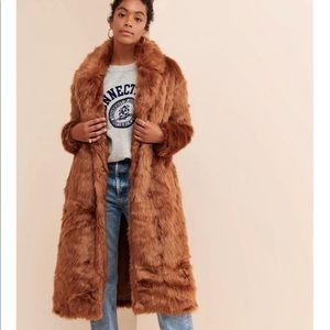 Glamorous faux-fur real glam jacket
